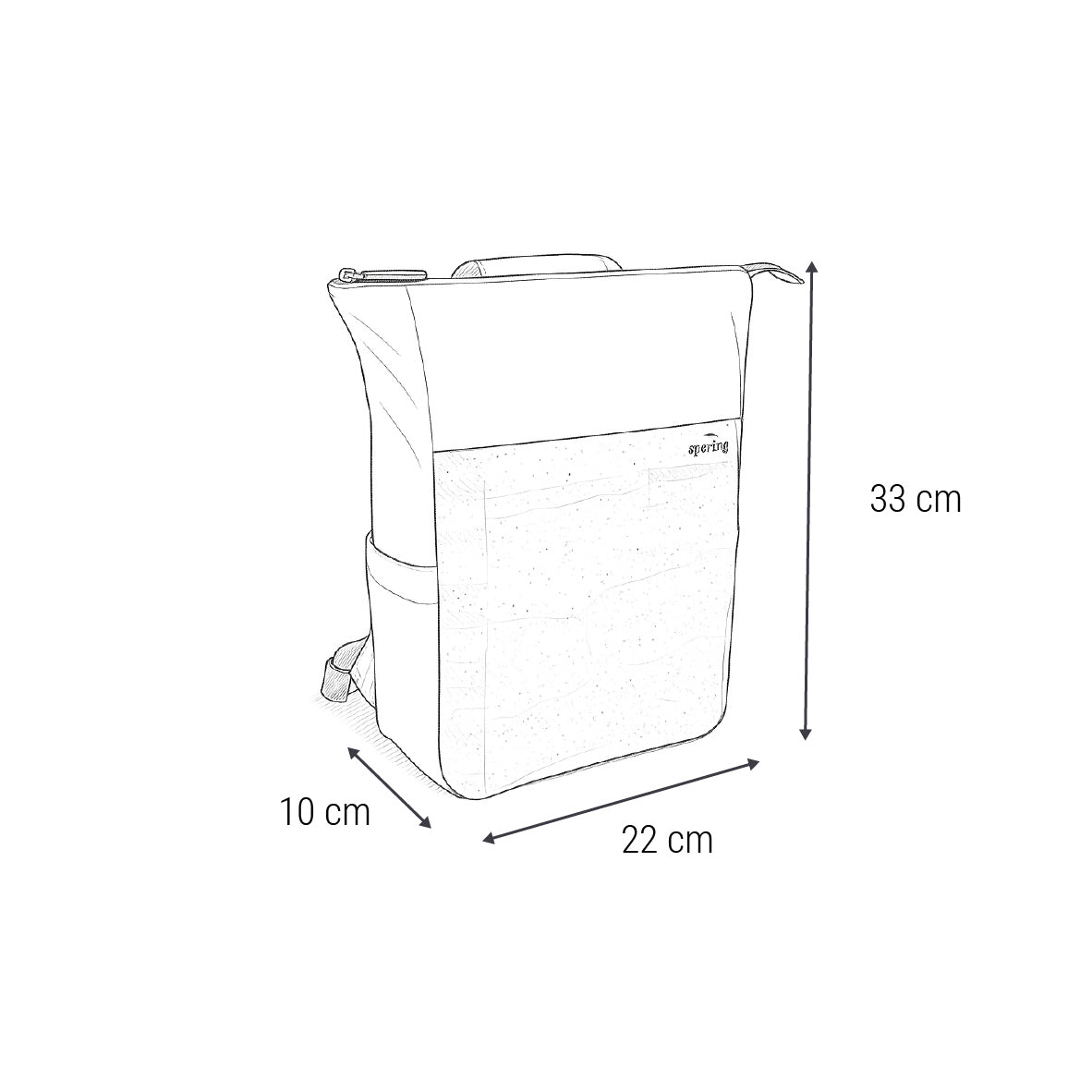 "Triple-Small" 2-in-1 Rucksack