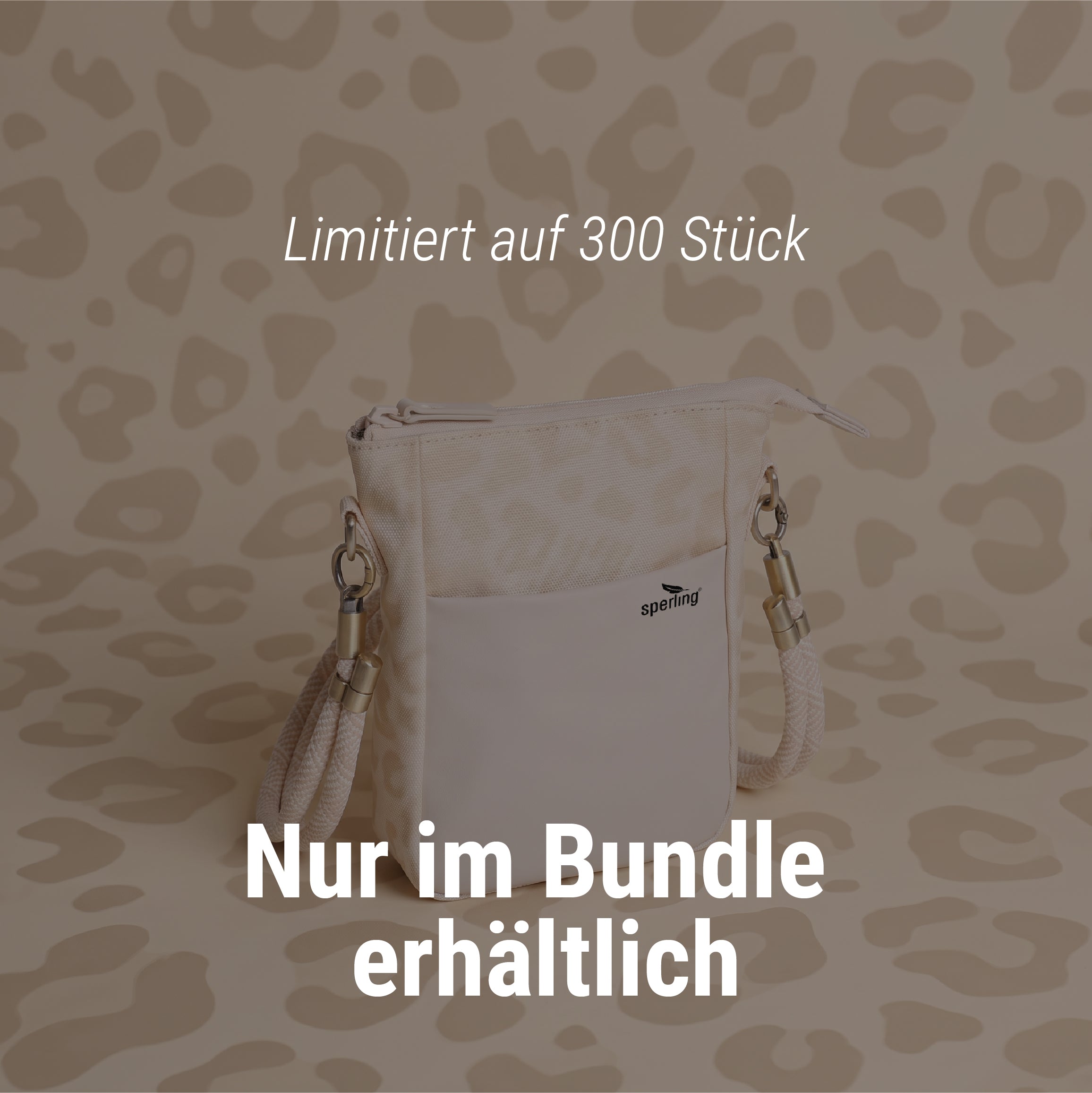 Sonderedition "Cheeky" Leo Polar Mini-Handtasche