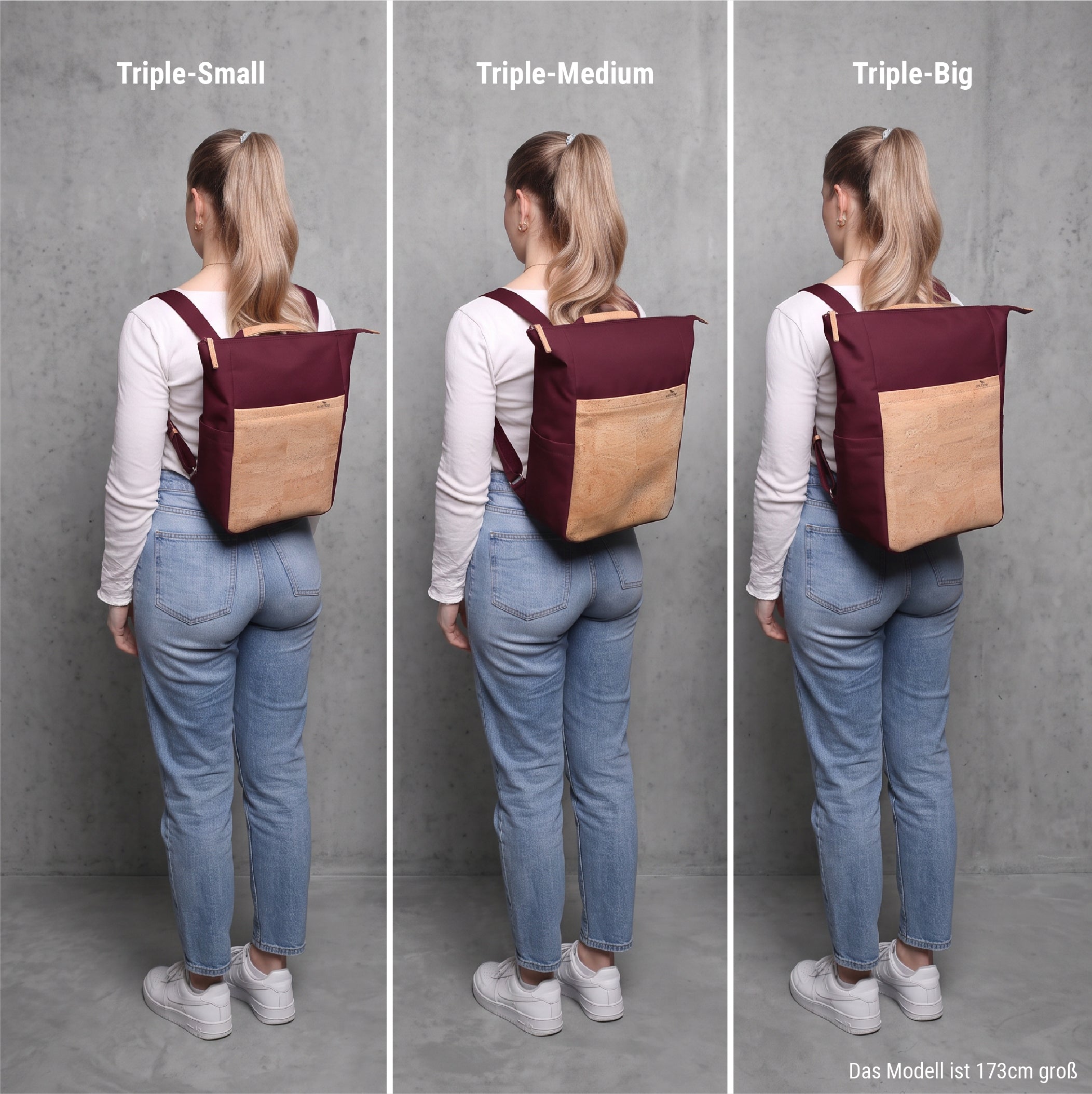 "Triple-Small" 2-in-1 Rucksack