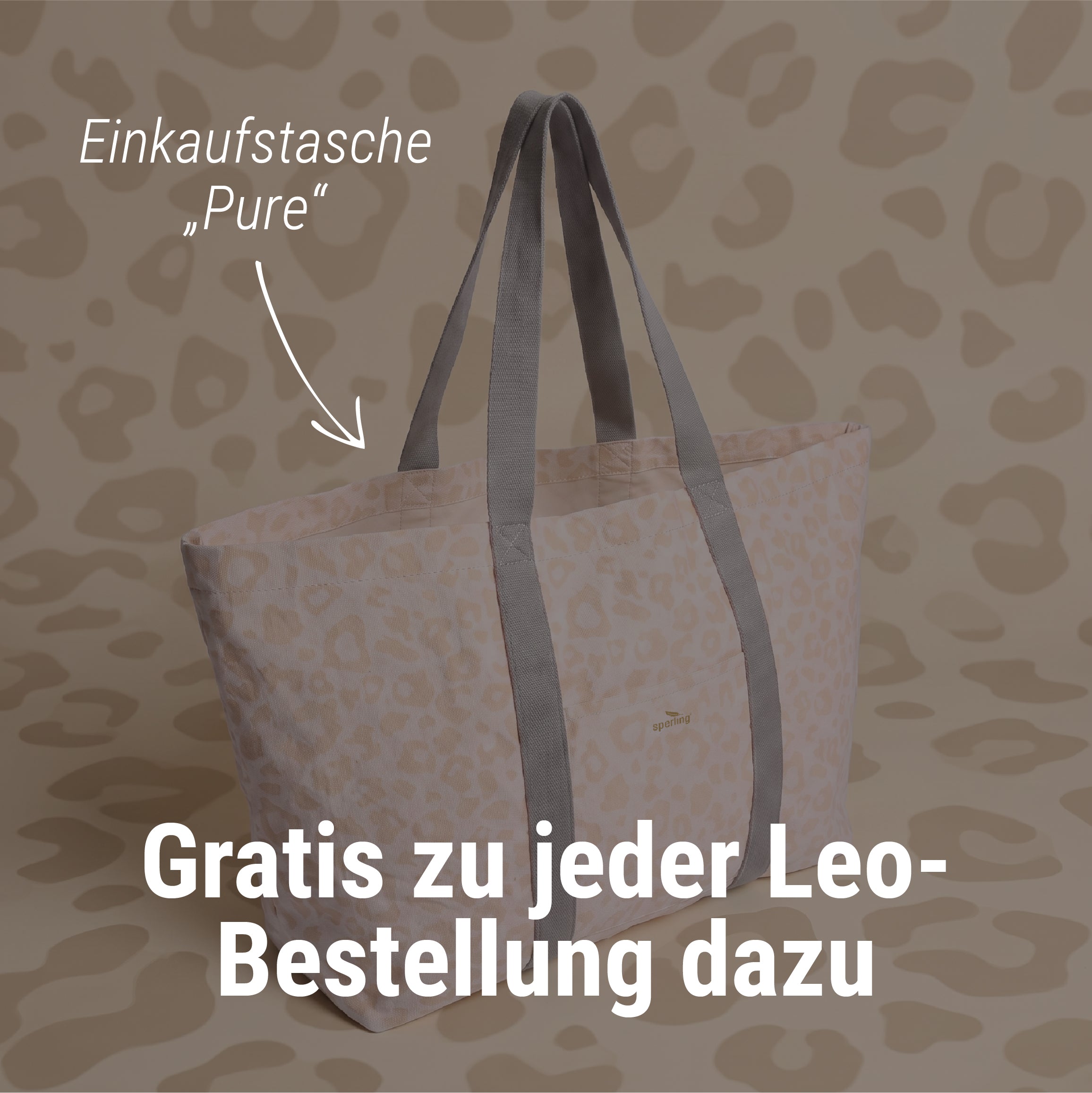 Sonderedition "Pure" Leo Shopperbeutel