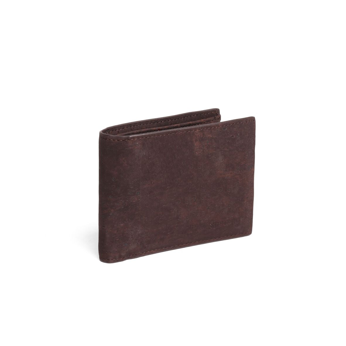 Braunes Kork-Portemonnaie für Herren mit RFID-Schutz #Farbe_Chocolate