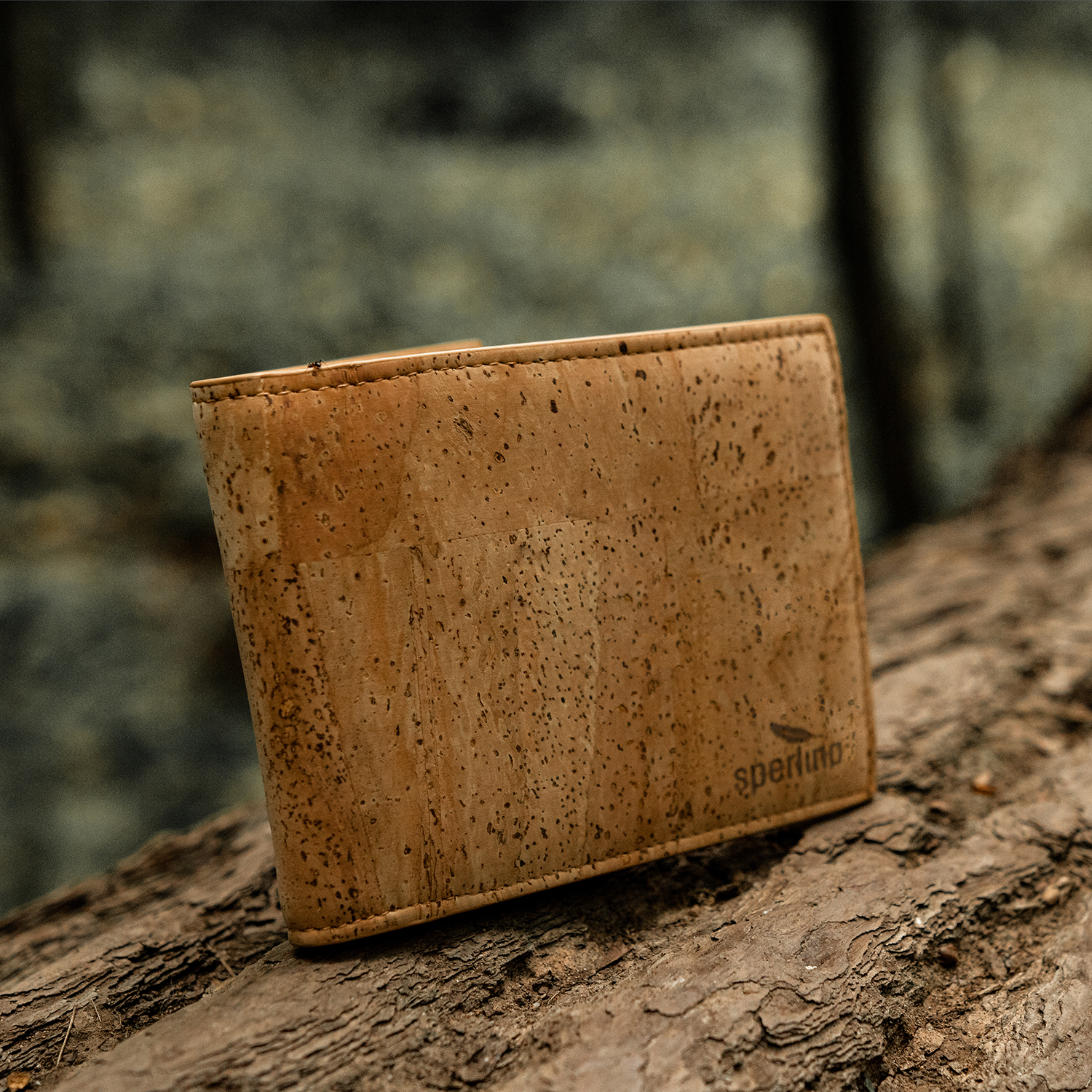 Kork Geldbeutel für Herren #Farbe_Cream