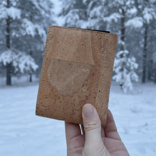 Kork Geldbeutel für Herren #Farbe_Cream