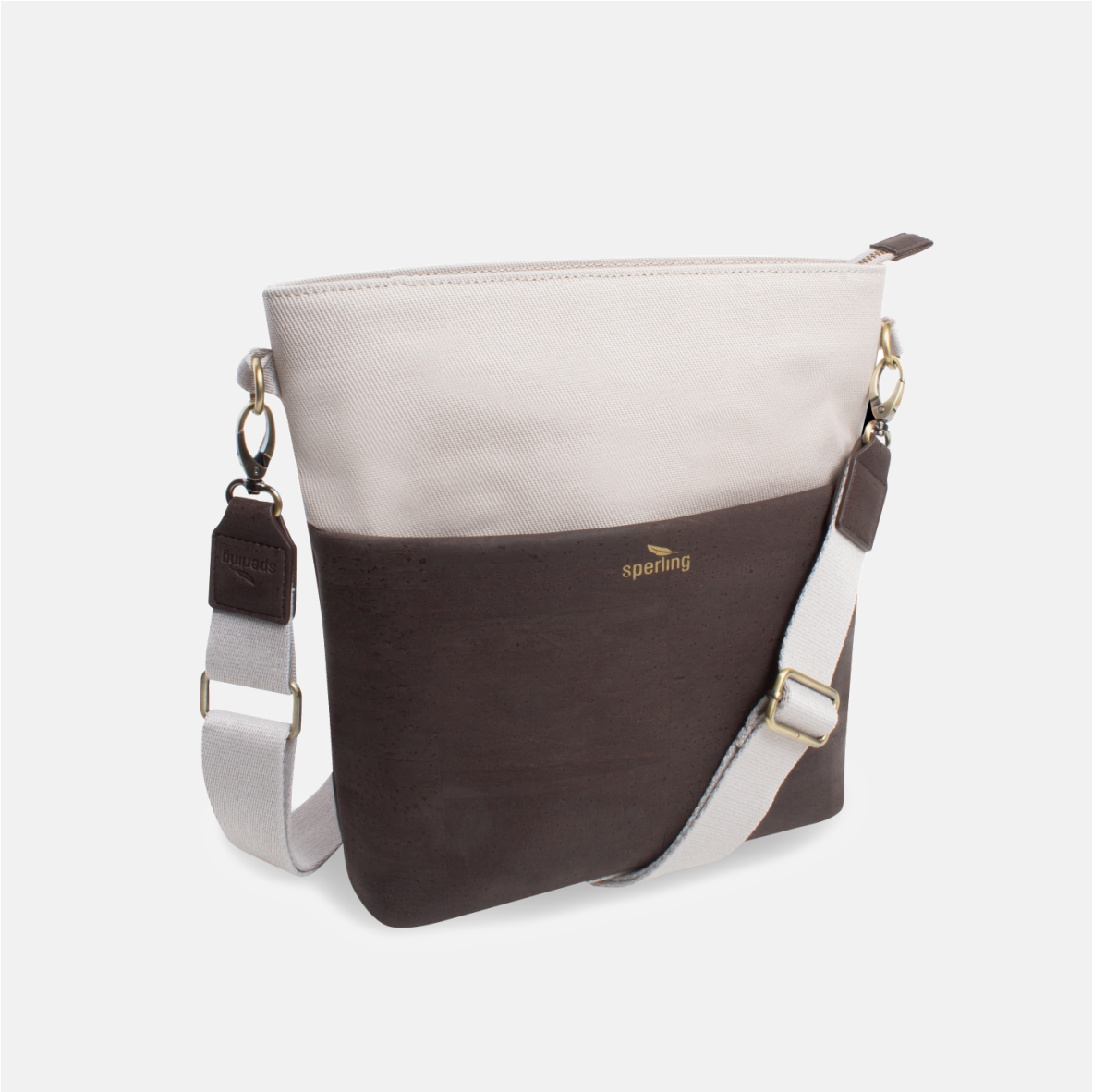 graue tasche ohne Leder #Farbe_Tern Chocolate