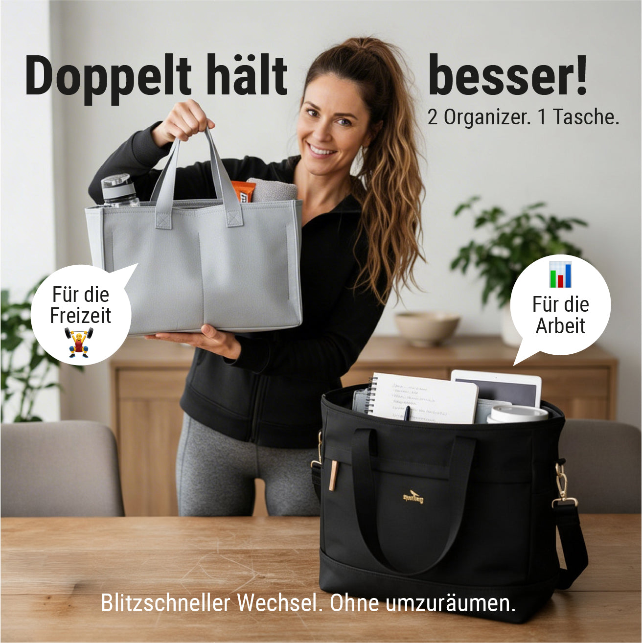 Organizer-Set für "Divided" Shopper