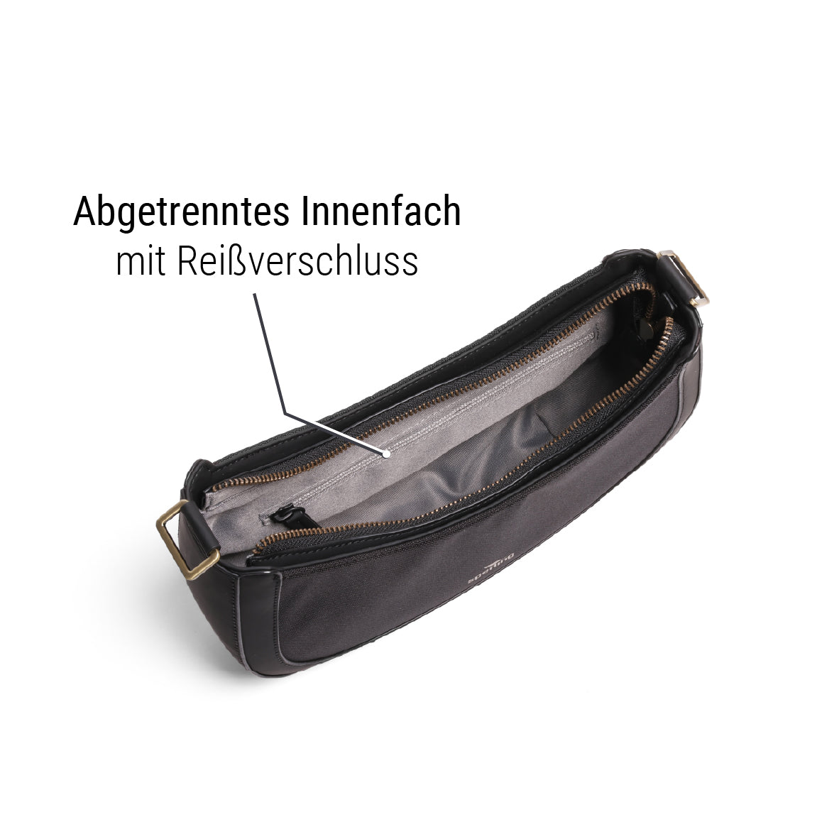 "Sassy" Handtasche mit kurzem Gurt