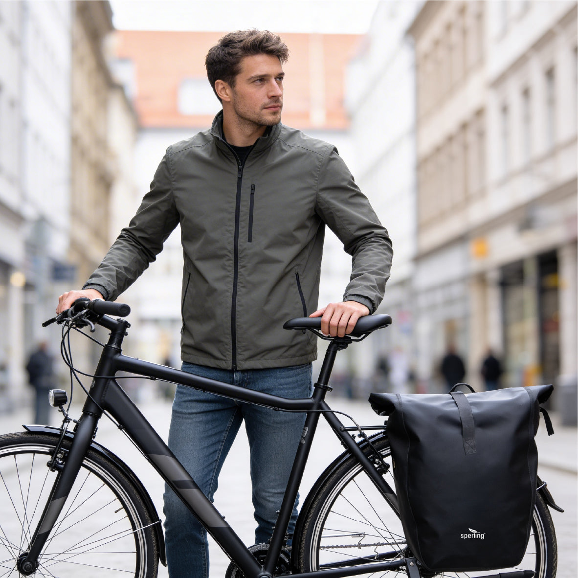 "Solid" Wasserdichte Fahrradtasche