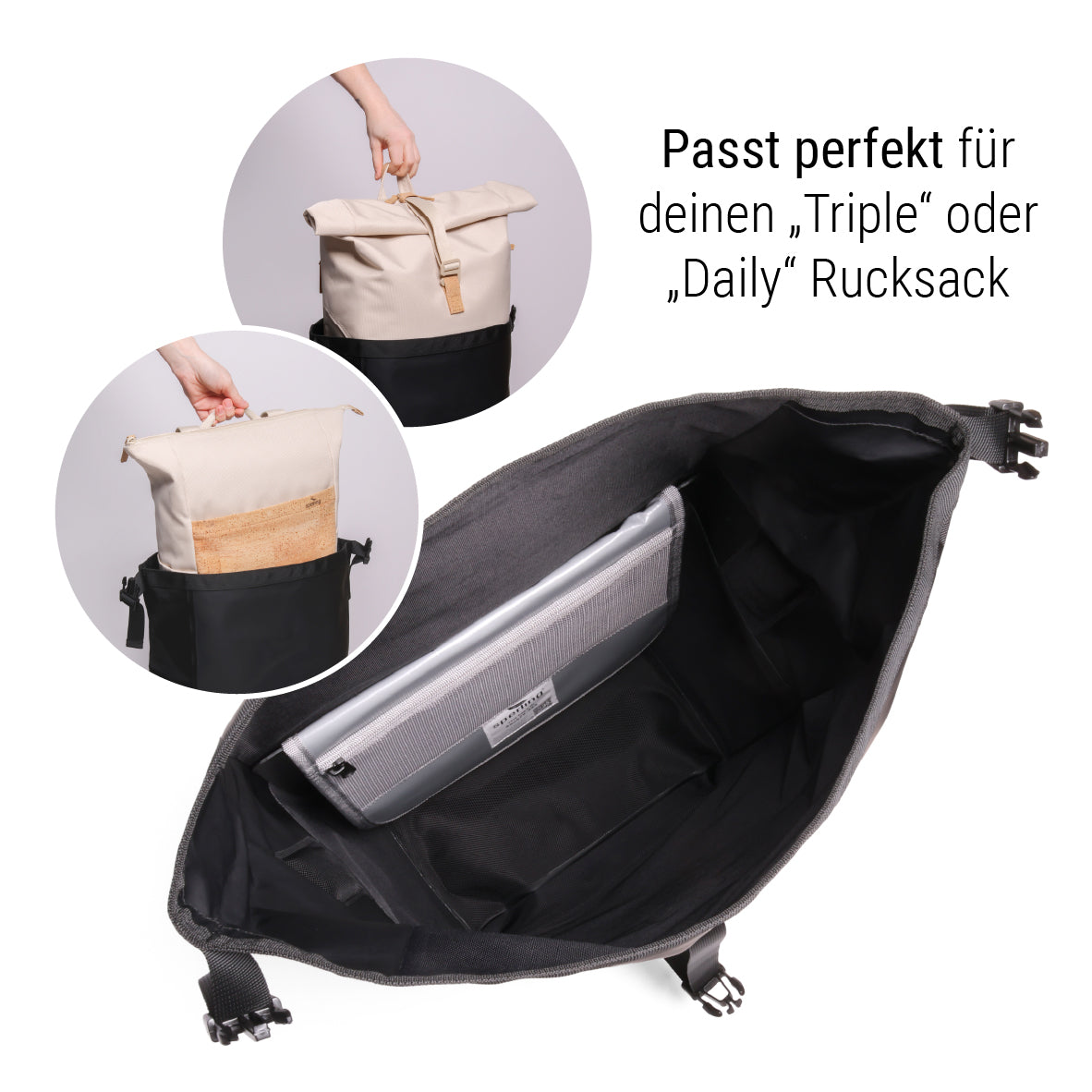 "Solid" Wasserdichte Fahrradtasche